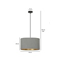 Emibig Emibig HILDE 1 BL GRAY - Minimalist pendant lamp for any space