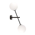 Emibig Emibig LINEAR K2 BLACK/OPAL - Moderne Wandlampe für stilvolle Beleuchtung