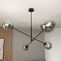 Emibig Emibig LINEAR 4 BLACK/GRAFIT - Modern pendant lamp for any space