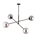 Emibig Emibig LINEAR 4 BLACK/GRAFIT - Lámpara colgante moderna para cualquier espacio