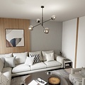 Emibig Emibig LINEAR 4 BLACK/GRAFIT - Moderne hanglamp voor elke ruimte