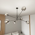 Emibig LINEAR 6 BLACK/GRAFIT - Lámpara colgante moderna para una iluminación elegante