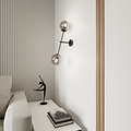 Emibig Emibig LINEAR K2 BLACK/GRAFIT - Lámpara de pared moderna para una iluminación elegante