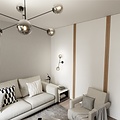Emibig Emibig LINEAR K2 BLACK/GRAFIT - Lámpara de pared moderna para una iluminación elegante