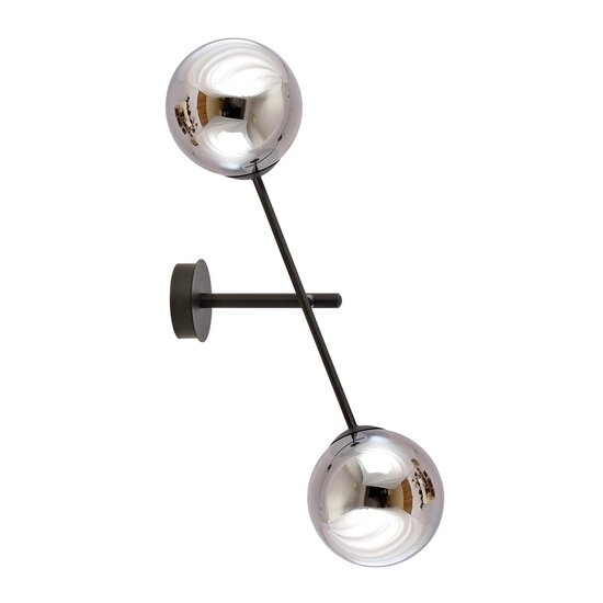 Emibig Emibig LINEAR K2 BLACK/GRAFIT - Lámpara de pared moderna para una iluminación elegante