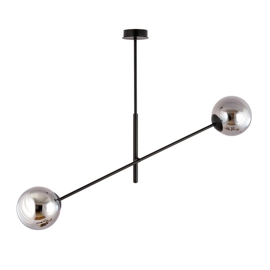 Emibig Emibig LINEAR 2 BLACK/GRAFIT - Lámpara colgante moderna para una iluminación elegante
