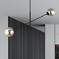 Emibig Emibig LINEAR 2 BLACK/GRAFIT - Lámpara colgante moderna para una iluminación elegante