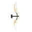 Emibig Emibig VENE K2 WHITE/GOLD - Moderne wandlamp voor sfeervolle verlichting