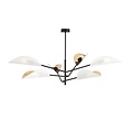 Emibig Emibig VENE 6 WHITE/GOLD - Modern ceiling lamp for stylish lighting