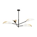 Emibig Emibig VENE 4 WHITE/GOLD - Moderne plafondlamp voor sfeervolle verlichting