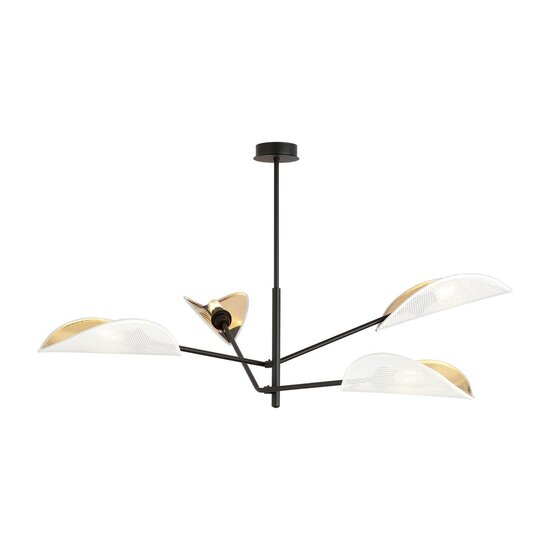 Emibig Emibig VENE 4 WHITE/GOLD - Lampe de plafond moderne pour un éclairage stylé