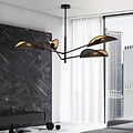Emibig Emibig VENE 4 BLACK/GOLD - Modern ceiling lamp for stylish lighting