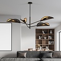 Emibig Emibig VENE 4 BLACK/GOLD - Lámpara de techo moderna para una iluminación elegante