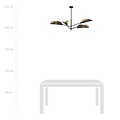 Emibig Emibig VENE 4 BLACK/GOLD - Lampe de plafond moderne pour un éclairage stylé