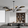 Emibig Emibig VENE 6 BLACK/GOLD - Moderne Deckenlampe für jeden Raum