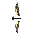 Emibig Emibig VENE K2 BLACK/GOLD - Modern wall lamp for stylish lighting