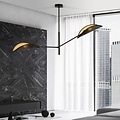 Emibig VENE 2 BLACK/GOLD - Lámpara de techo moderna para una iluminación elegante