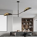 Emibig VENE 2 BLACK/GOLD - Modern ceiling lamp for stylish lighting