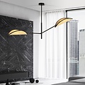 Emibig Emibig VENE 2 BLACK/RATTAN - Lampe de plafond élégante pour tous les espaces