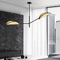 Emibig Emibig VENE 2 BLACK/RATTAN - Stylish ceiling lamp for any space