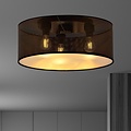 Emibig Emibig ASTON 3 BLACK/GOLD - Stylish ceiling lamp for any space