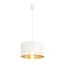 Emibig Emibig ASTON 1 WHITE/GOLD - Lámpara colgante elegante para cualquier espacio