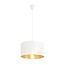Emibig Emibig ASTON 1 WHITE/GOLD - Lampe suspendue élégante pour tous les espaces
