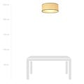 Emibig Emibig ASTON 3 RATTAN - Stilvolle Deckenlampe für jeden Raum