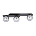 Emibig Emibig PLAZA 3 BLACK/GRAFIT - Moderne Deckenlampe für stilvolle Innenräume