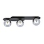 Emibig Emibig PLAZA 3 BLACK/GRAFIT - Modern ceiling lamp for stylish interiors
