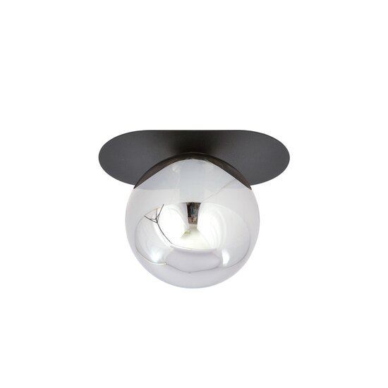 Emibig Emibig PLAZA 1 BLACK/GRAFIT - Lampe de plafond moderne pour un éclairage stylé