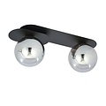 Emibig Emibig PLAZA 2 BLACK/GRAFIT - Lampe de plafond moderne pour un éclairage stylé