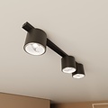 Emibig Emibig NANO 3 BLACK - Minimalist ceiling lamp for modern interiors