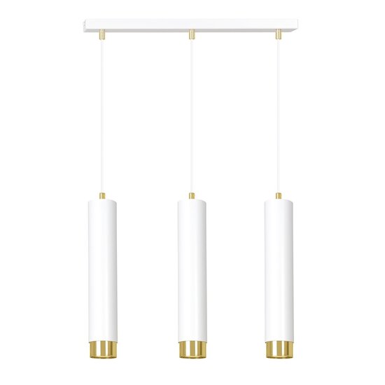 Emibig Emibig KIBO 3 WH/GOLD - Moderne Pendelleuchte für stilvolle Beleuchtung