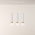 Emibig Emibig KIBO 3 WH/GOLD - Lámpara colgante moderna para una iluminación elegante