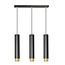 Emibig Emibig KIBO 3 BL/GOLD - Lámpara colgante moderna para interiores elegantes