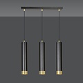 Emibig Emibig KIBO 3 BL/GOLD - Modern pendant lamp for stylish interiors