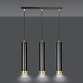Emibig Emibig KIBO 3 BL/GOLD - Moderne Pendelleuchte für stilvolle Innenräume