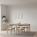 Emibig Emibig KIBO 3 WH/CHROME - Moderne hanglamp voor sfeervolle verlichting