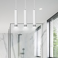 Emibig Emibig KIBO 3 WH/CHROME - Moderne Pendelleuchte für stilvolle Beleuchtung