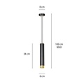 Emibig Emibig KIBO 1 BL/GOLD - Moderne Pendelleuchte für stilvolle Beleuchtung