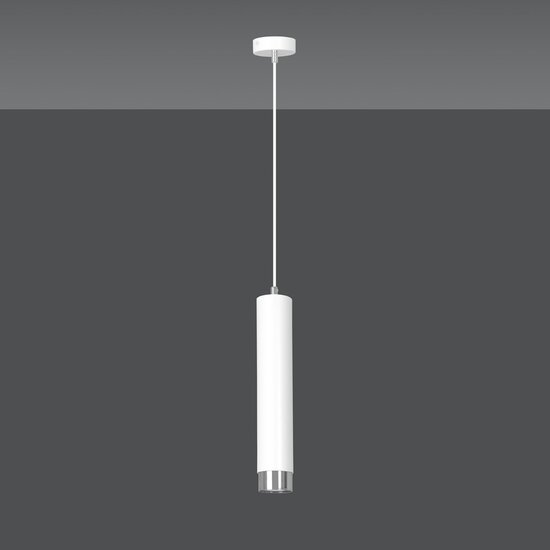 Emibig Emibig KIBO 1 WH/CHROME - Moderne Pendelleuchte für stilvolle Beleuchtung