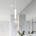 Emibig Emibig KIBO 1 WH/CHROME - Moderne hanglamp voor sfeervolle verlichting
