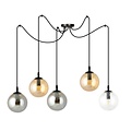 Emibig Emibig GIGI 5 BL MIX - Lampe suspendue moderne pour tous les espaces