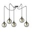 Emibig Emibig GIGI 5 BL GRAFIT - Lampe suspendue moderne pour un éclairage élégant
