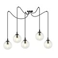 Emibig Emibig GIGI 5 BL TRANSPARENT - Modern pendant lamp for any space