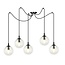 Emibig Emibig GIGI 5 BL TRANSPARENT - Modern pendant lamp for any space