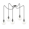 Emibig Emibig GIGI 5 BL TRANSPARENT - Lámpara colgante moderna para cualquier espacio