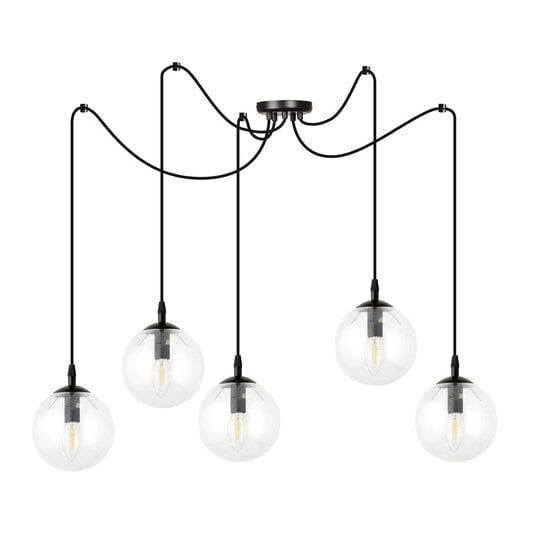 Emibig Emibig GIGI 5 BL TRANSPARENT - Modern pendant lamp for any space