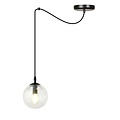 Emibig Emibig GIGI 1 BL TRANSPARENT - Lampe suspendue moderne pour tous les espaces